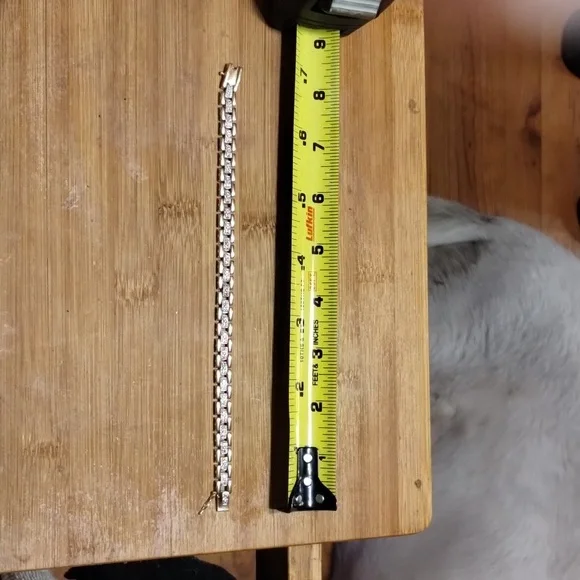 8" diamond accent bracelet - Picture 4 of 4